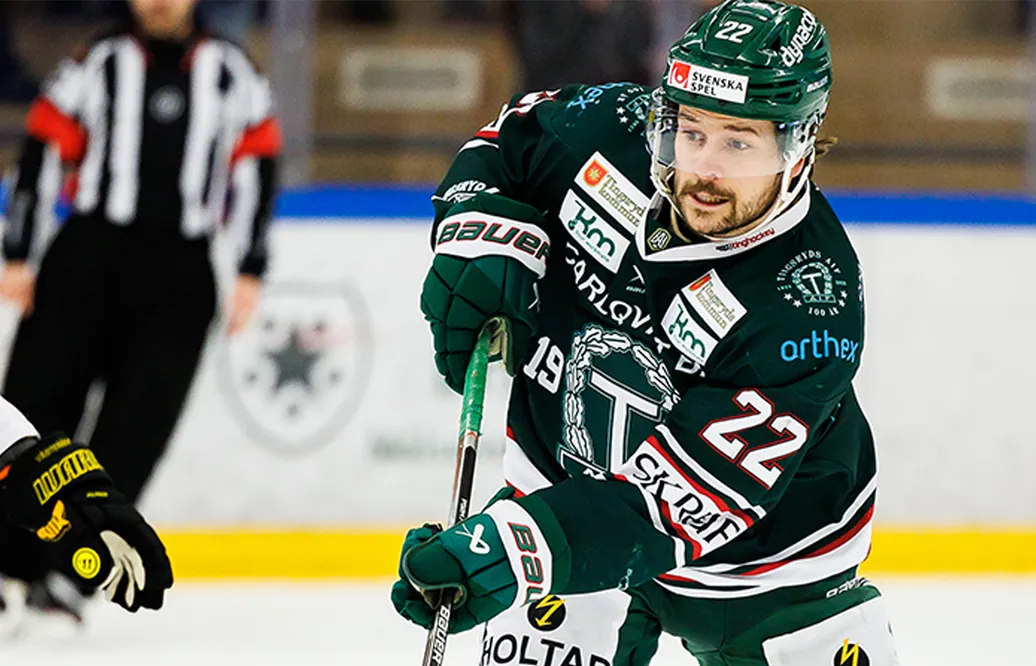 Tobias Björklund kliver ner i HockeyEttan igen