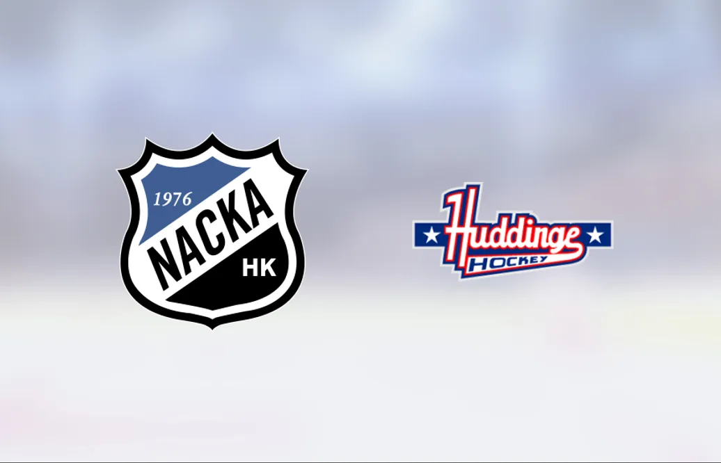 Nacka starkast – avgjorde i förlängningen mot Huddinge