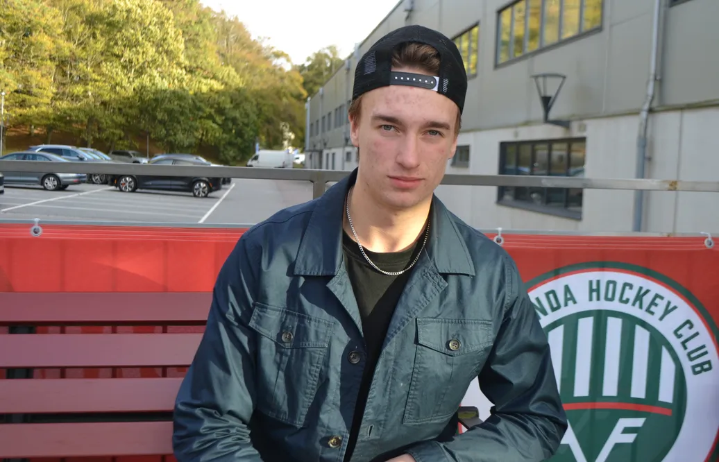 Hampus Flodqvist flyttade till Göteborg för spel i Frölunda.
Foto: Ronnie Rönnkvist