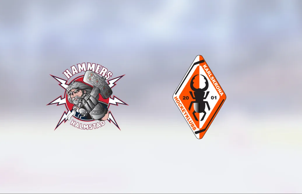 Karlskrona avgjorde tät match mot Halmstad i tredje perioden