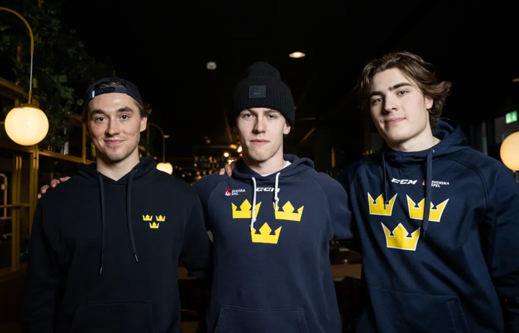 Noah Östlund, Jonathan Lekkerimäki och Liam Öhgren nominerade till årets rookie i SHL