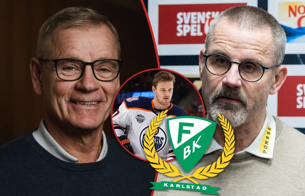 Håkan Loob, Oscar Klefbom och Tommy Samuelsson kliver in i Färjestad.
