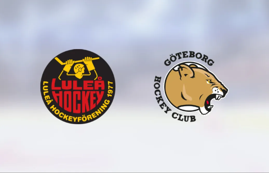 Målfest för Luleå hemma mot Göteborg HC