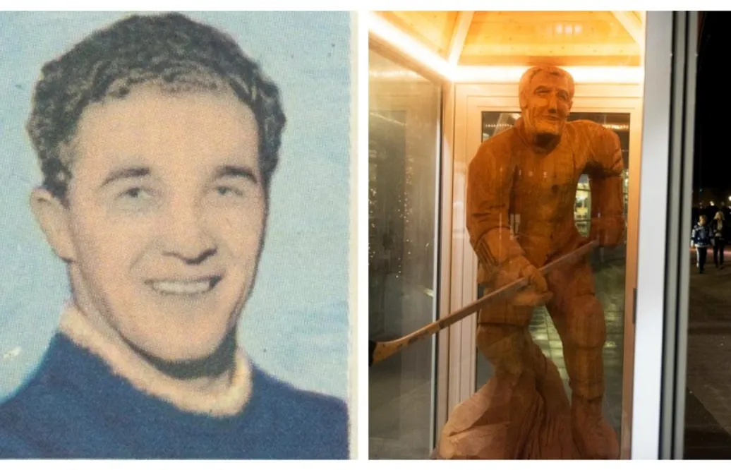 Första vinnaren av Guldpucken – Old School Hockey Åke Lassas