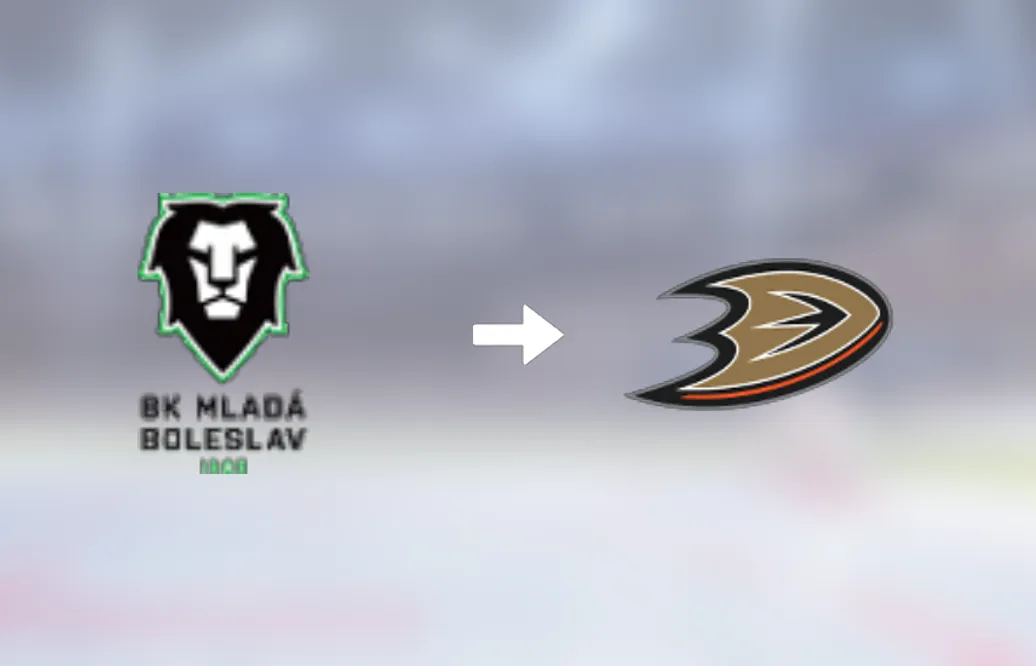 Slovakiske Pavol Regenda är nu klar för spel i Anaheim Ducks