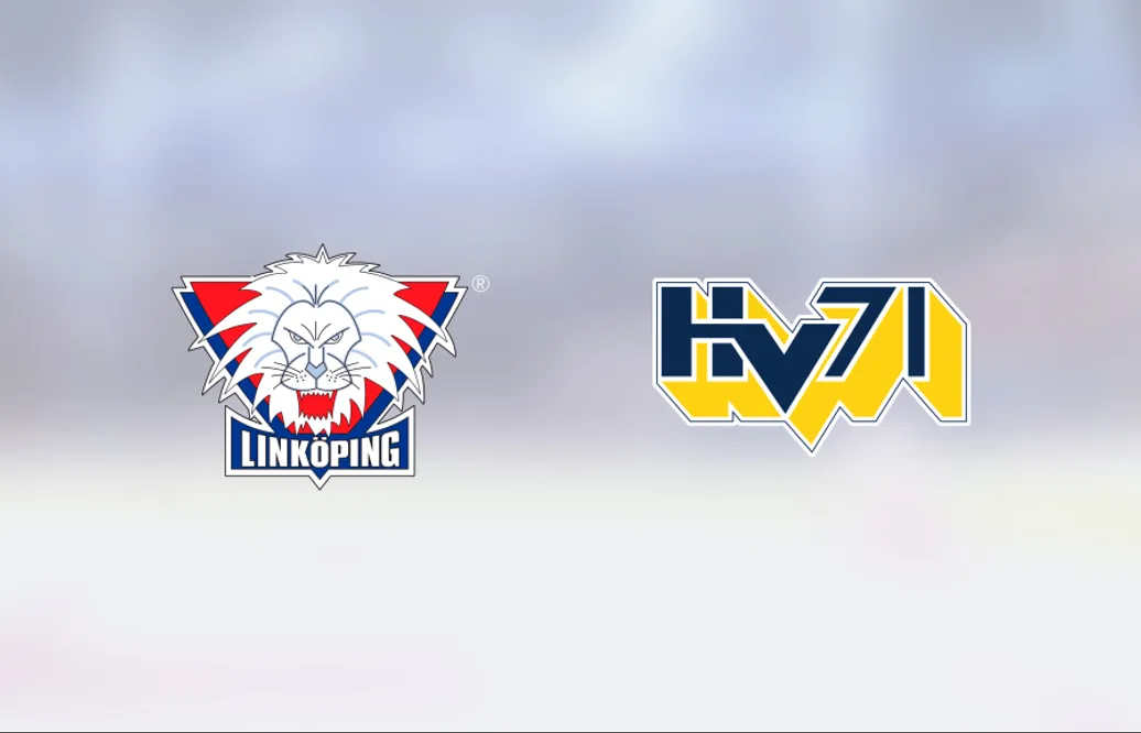 Fyra raka segrar för HV 71 – efter 4-2 mot Linköping