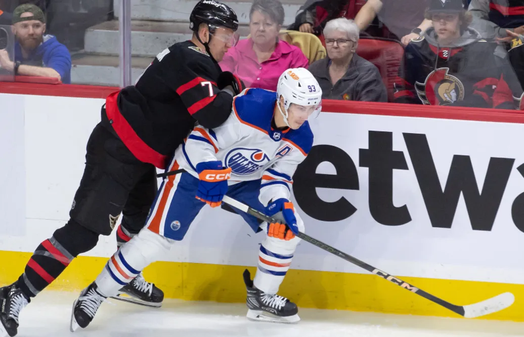 Brady Tkachuks rekord: Flest tacklingar någonsin i en NHL-match