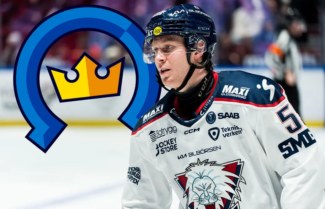Arvid Aronsson har spelat för Kiekko-Espoo.
Foto: Bildbyrån.