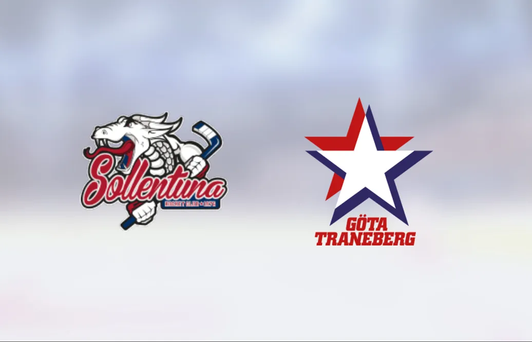 Seger med 5-2 för Sollentuna mot Göta Traneberg