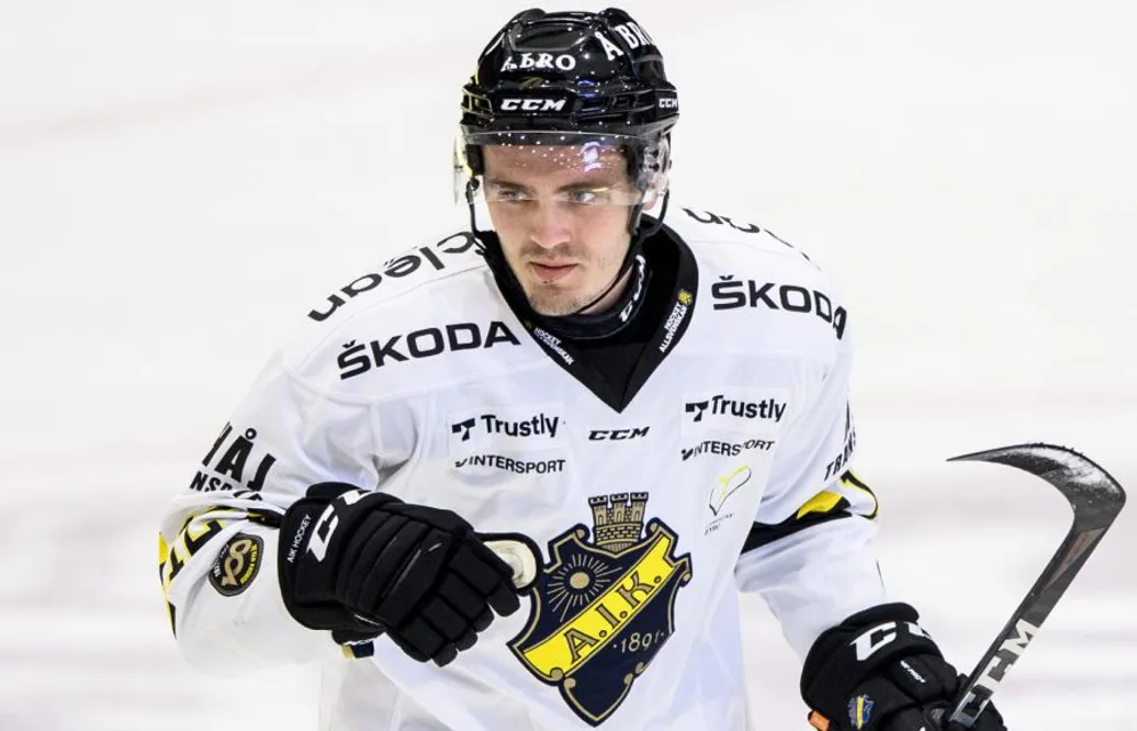 Max Lindholm i målform när AIK vann mot Vita Hästen