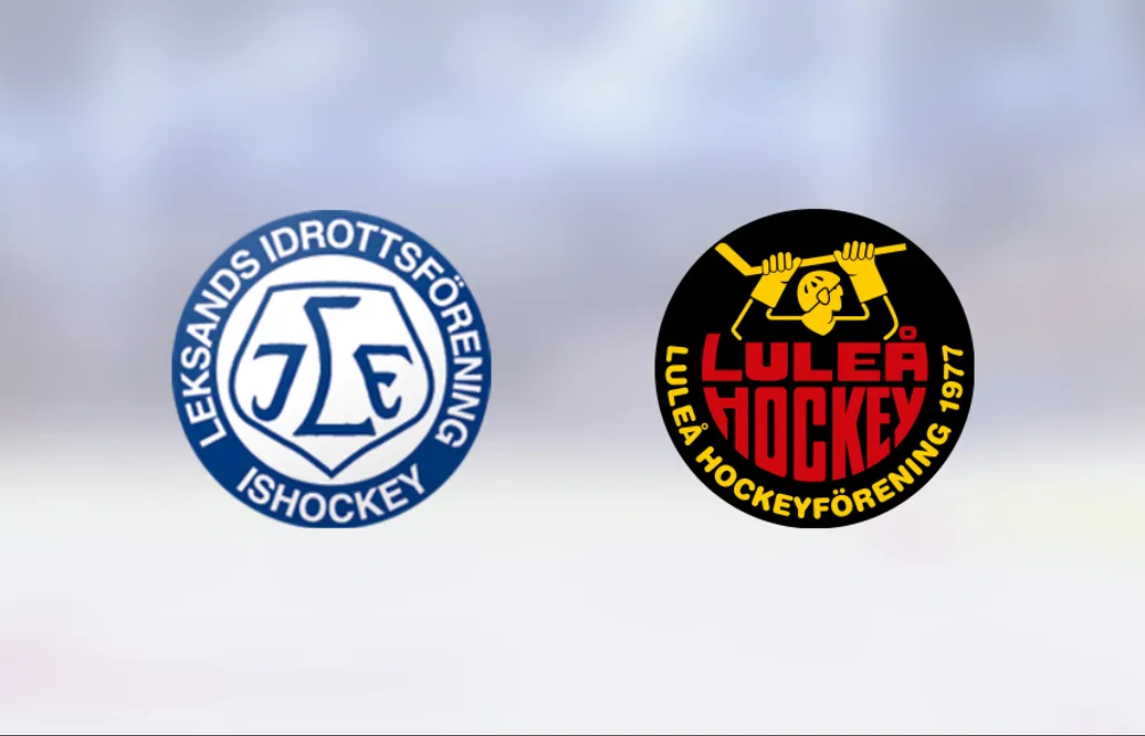 Tre poäng till Leksand efter avgörande i slutperioden mot Luleå