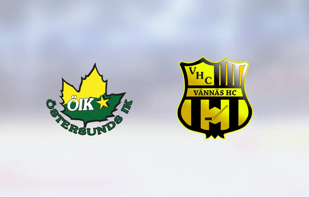 Albin Carlsson i form när Vännäs vann mot Östersund