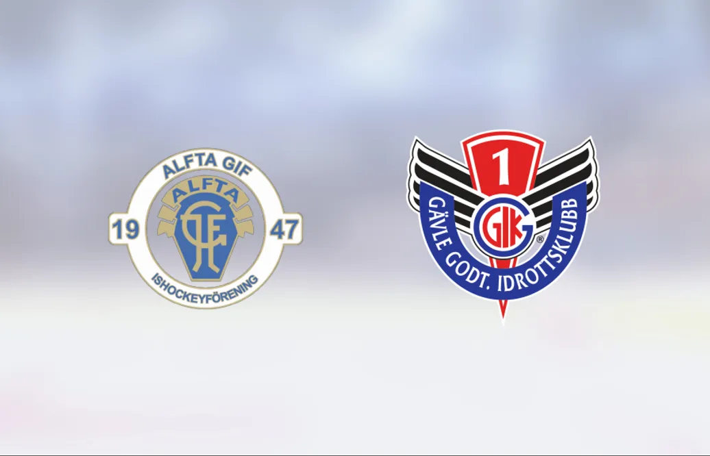 Svårstoppade Alfta fortsätter vinna – 5-3 mot Gävle