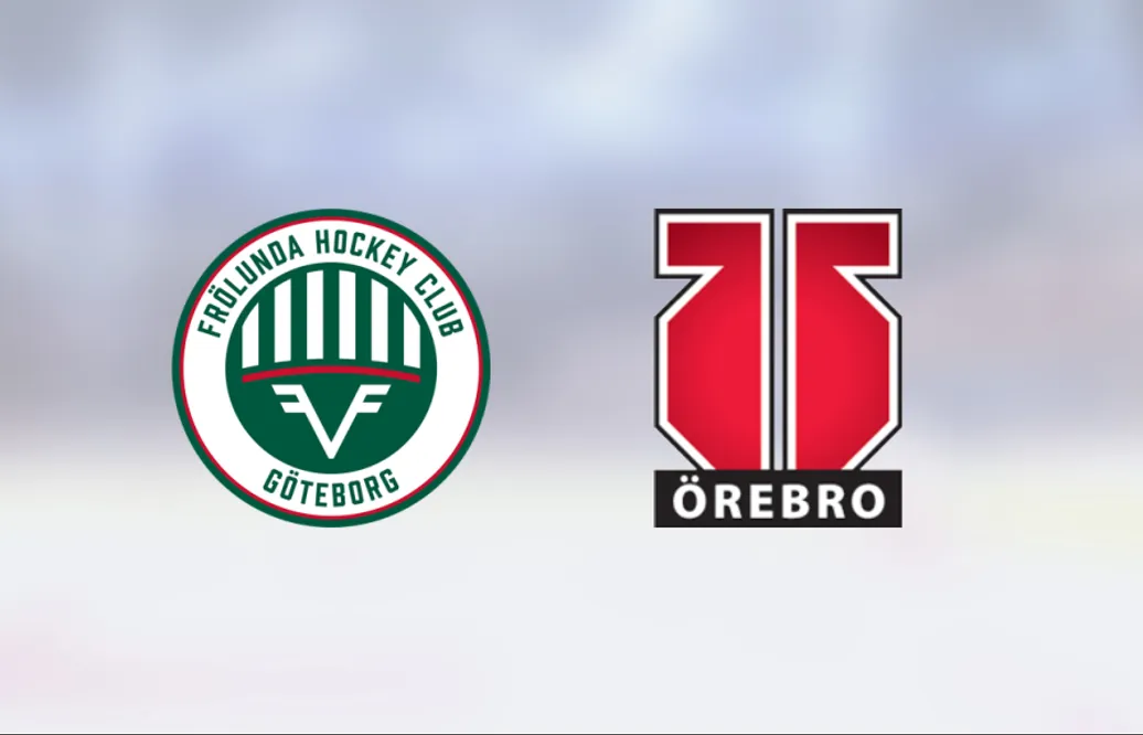 Svante Sjödin i målform när Örebro Hockey J20 vann mot Frölunda