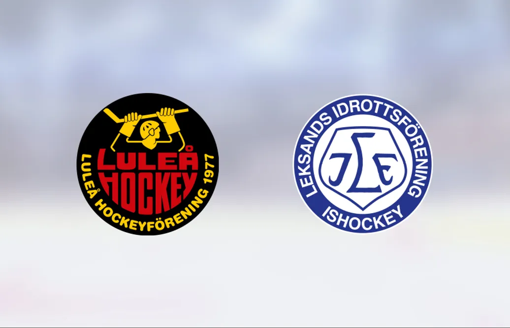Seger för Luleå hemma mot Leksand