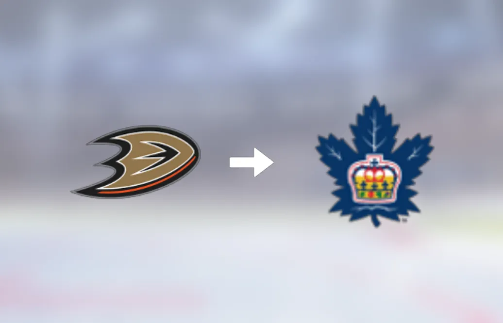 Jack Badini får lämna Anaheim Ducks – skickas till farmarligan