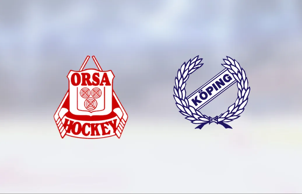 Köping Hockey föll på bortaplan mot Orsa