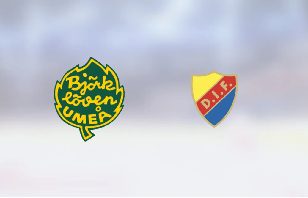 Björklöven vann mot Djurgården efter förlängningsdramatik