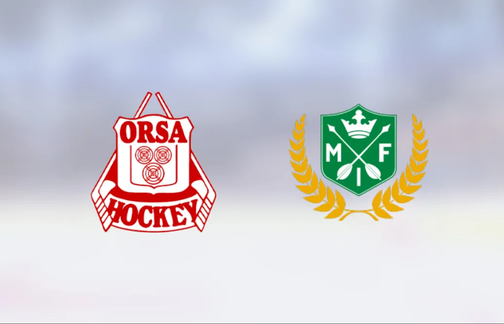 Stark seger för Malung i toppmatchen mot Orsa
