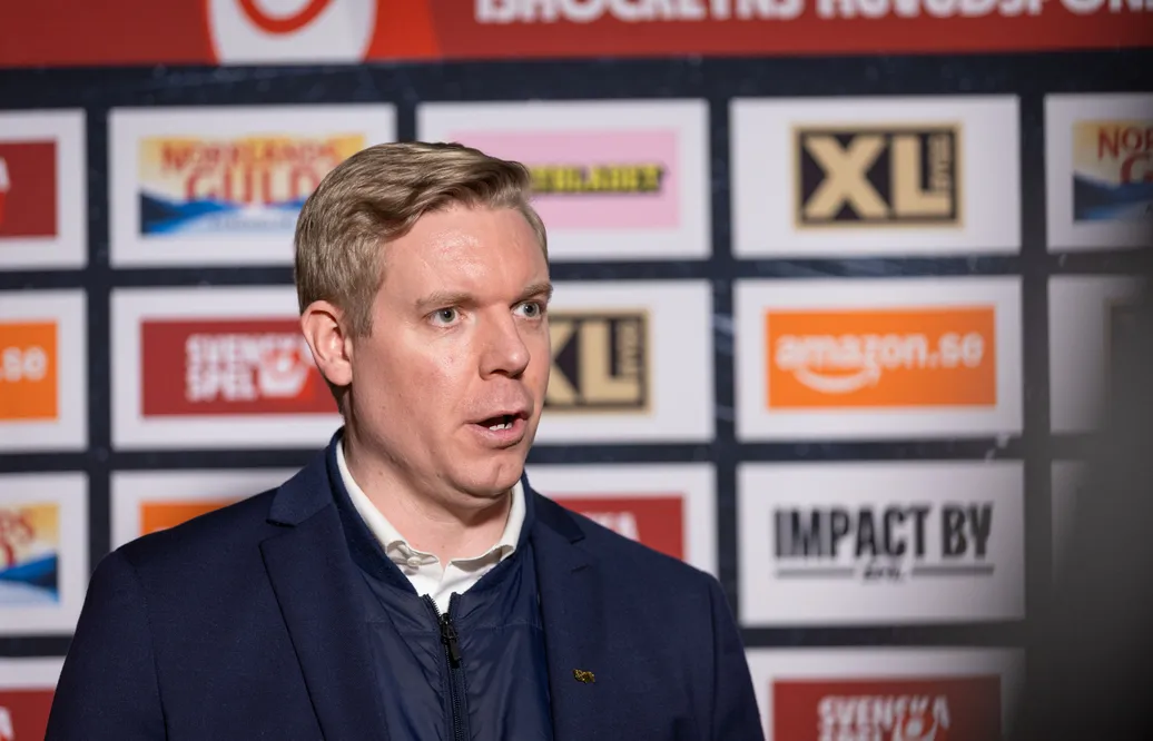 Storebror Anton Blomqvist har gott om erfarenhet av tränaryrket.
Foto: Caisa Rasmussen / BILDBYRÅN