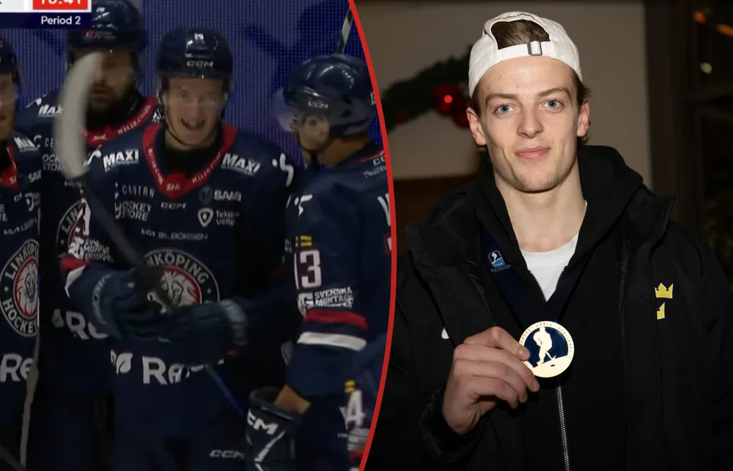 Loke Krantz imponerar för Linköping under försäsongen. 