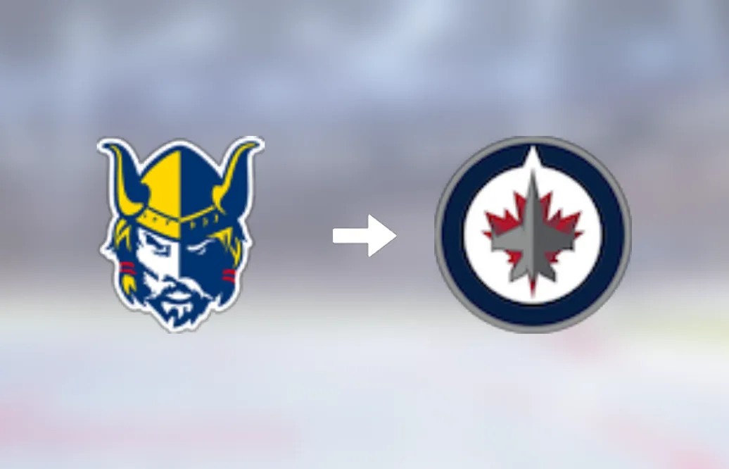 Målvakten Oskari Salminen är nu klar för spel i Winnipeg Jets