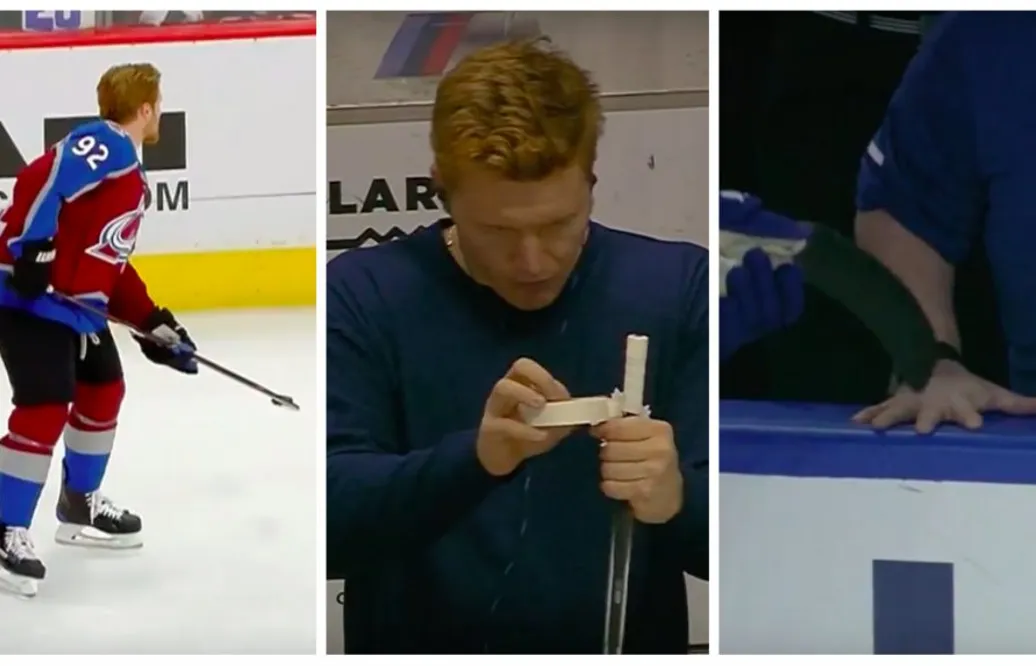 Se NHL-stjärnornas knasiga ritualer inför match