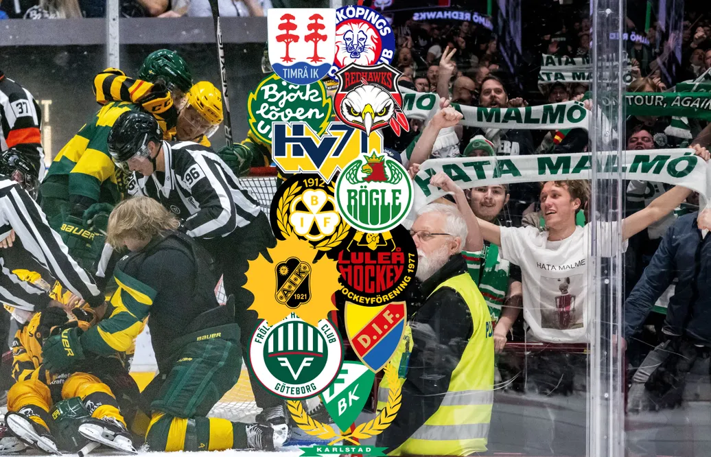 SHL:s hetaste rivaliteter 26/27.
Foton: Bildbyrån