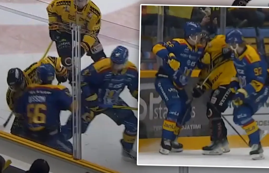 Anton Olsson stängs av efter huvudtackling