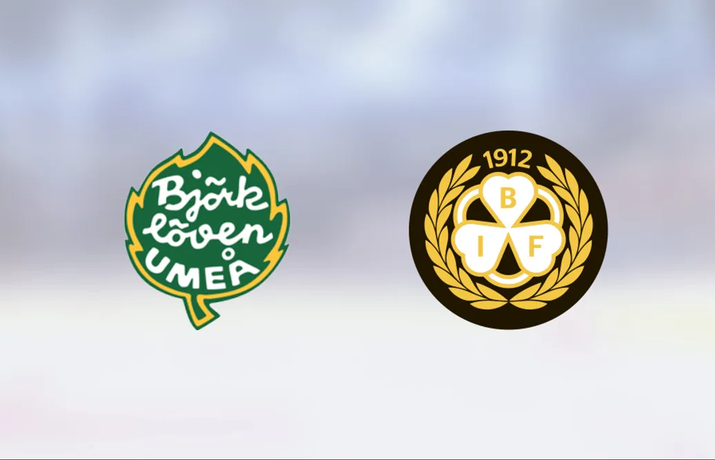 Brynäs vann mot Björklöven på bortaplan