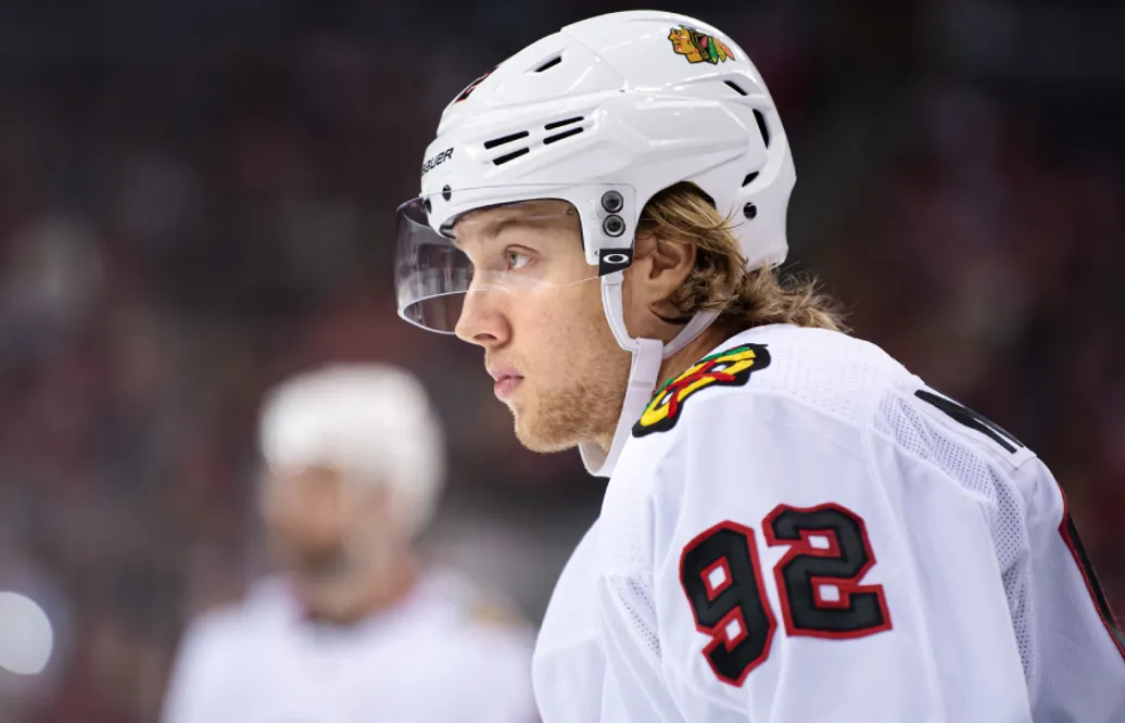 Alexander Nylander glänste direkt: "Här för att ta en plats"