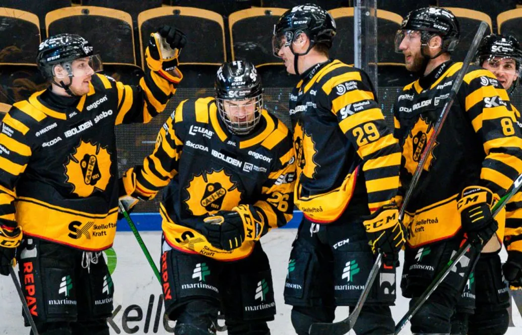 Skellefteå har tio raka segrar – vann mot Djurgården med 4-1