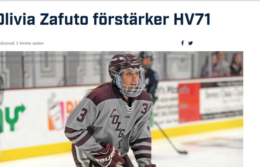 Amerikansk back till Sverige