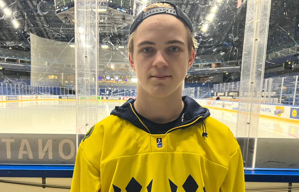 Melvin Fernström under U18-VM