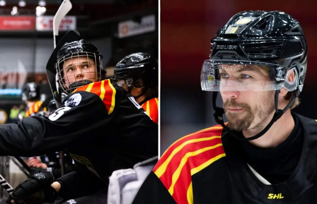 Anton Rödin verkar ådragit sig en skada under träningen