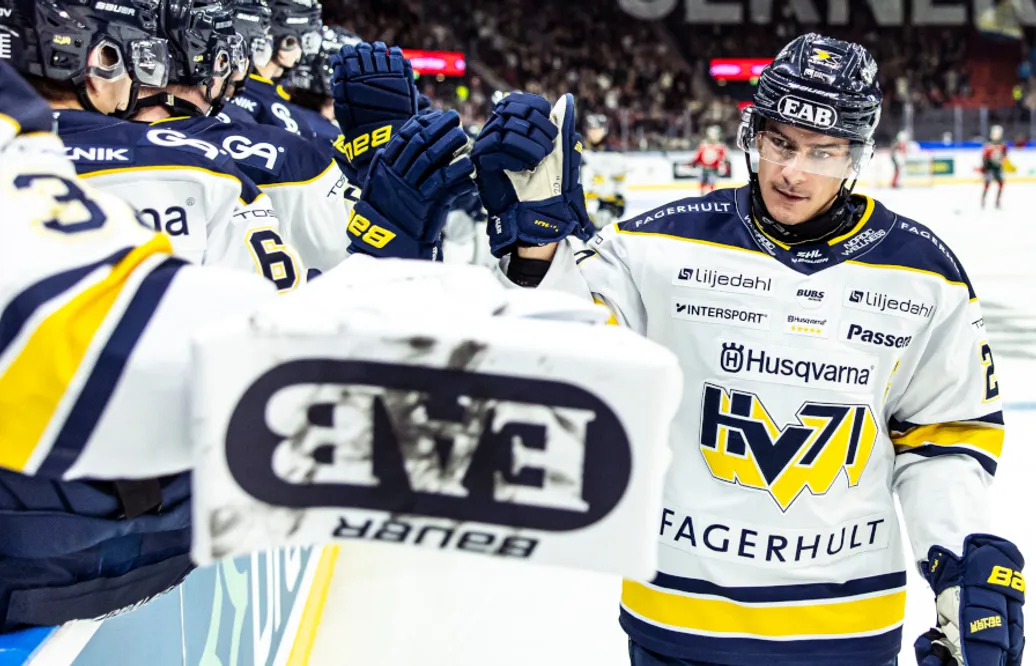 HV71:s glädjebesked: André Petersson närmar sig comeback