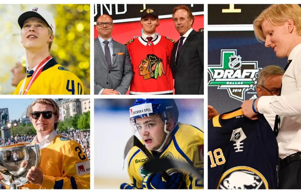 JÄTTEHYLLNINGEN: Rasmus Dahlin rankas som den största talangen – i hela NHL