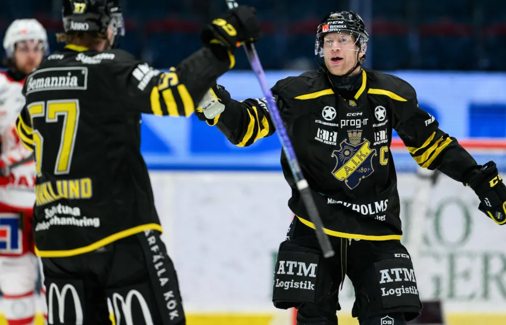 Richard Gynge i målform – AIK vann mot Västervik