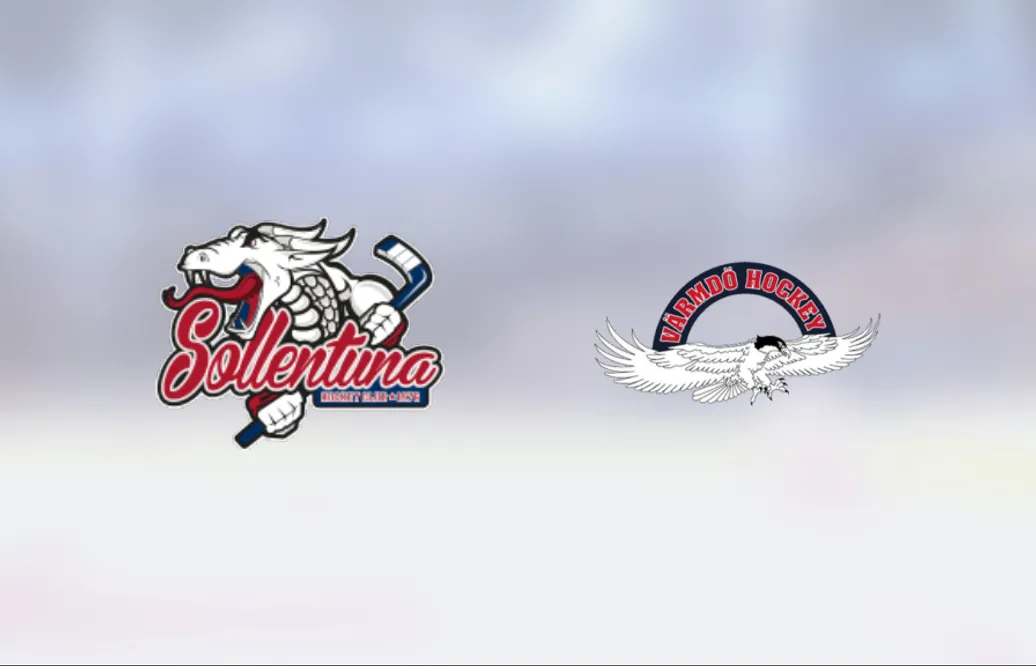 Sollentuna vinnare mot Värmdö i hockeyettan kvalserie östra