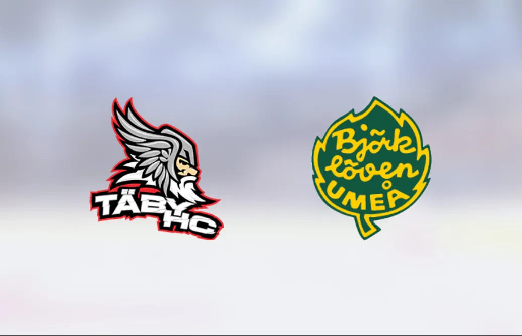 Frantisek Broz det stora utropstecknet när Täby slog Björklöven