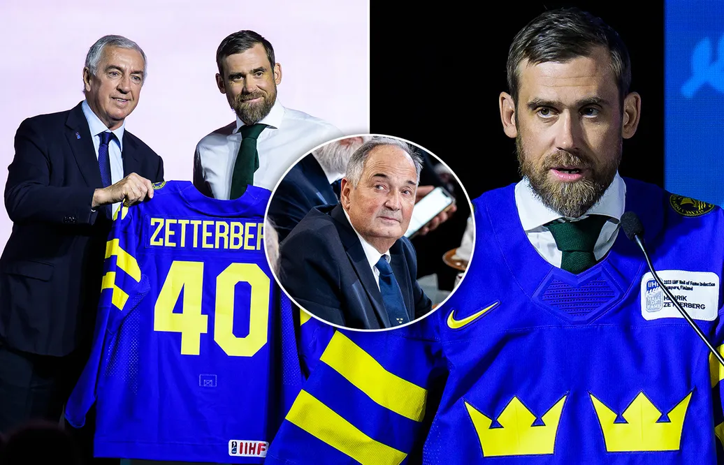 Henrik Zetterberg invald i Hall of Fame - hyllar "Pudding"