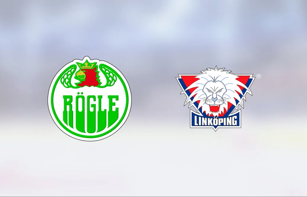 Rögle vann mot Linköping hemma – avgjorde i förlängningen