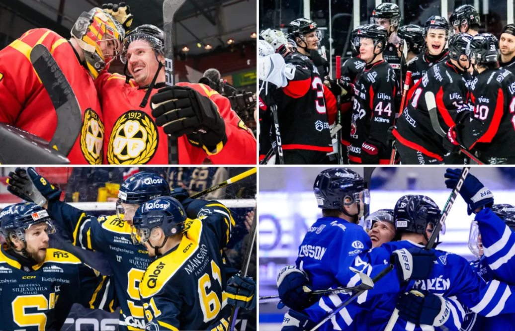 Topplagens val – så spelas kvartsfinalerna i HockeyAllsvenskan