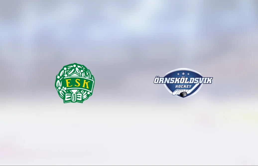 Örnsköldsvik Hockey avgjorde i sista perioden och vann mot Enköping
