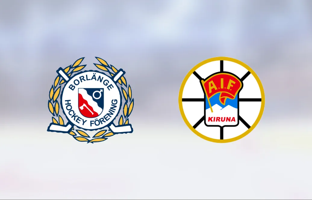 Martin Janolhs fixade segern för Borlänge i matchen mot Kiruna AIF