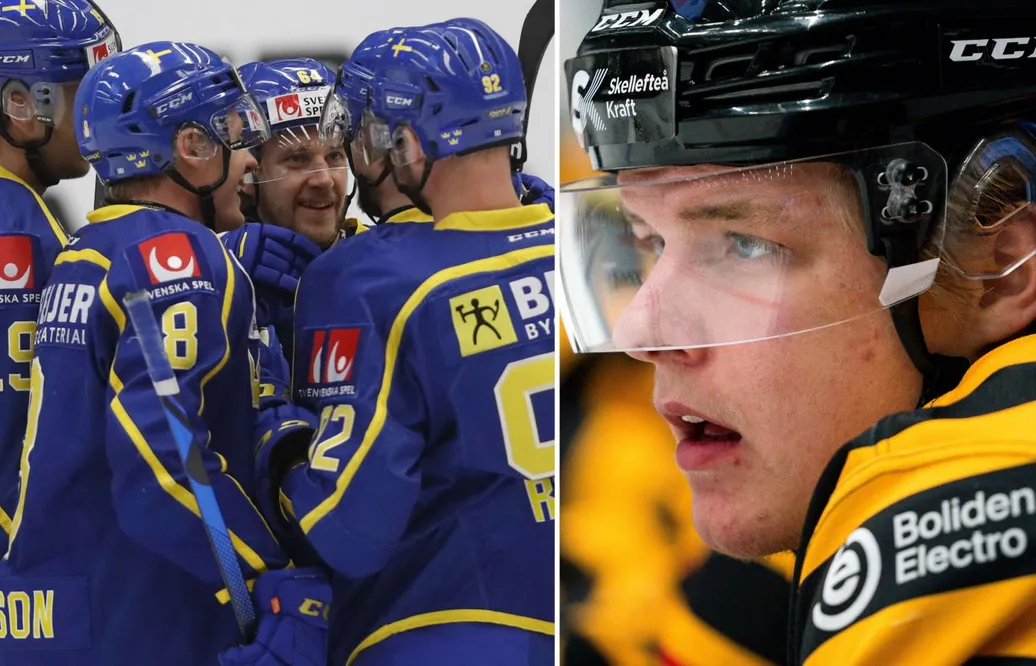 Här är Tre Kronors trupp till Beijer Hockey Games