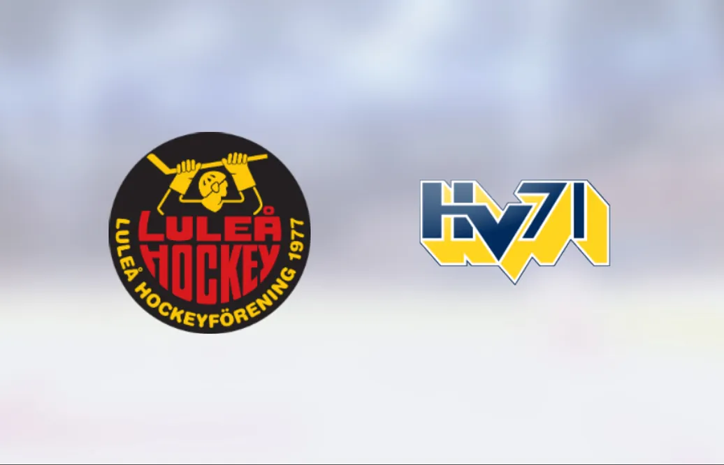 Luleå avgjorde matchserien mot HV 71
