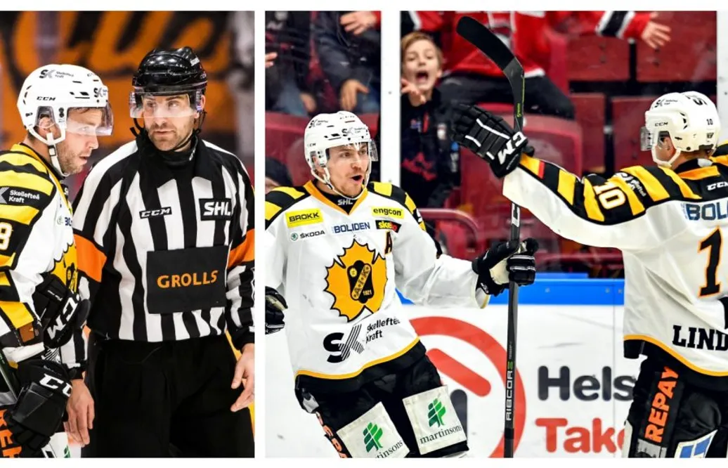 Kaptenen fick matchstraff – då kopplade Skellefteå greppet
