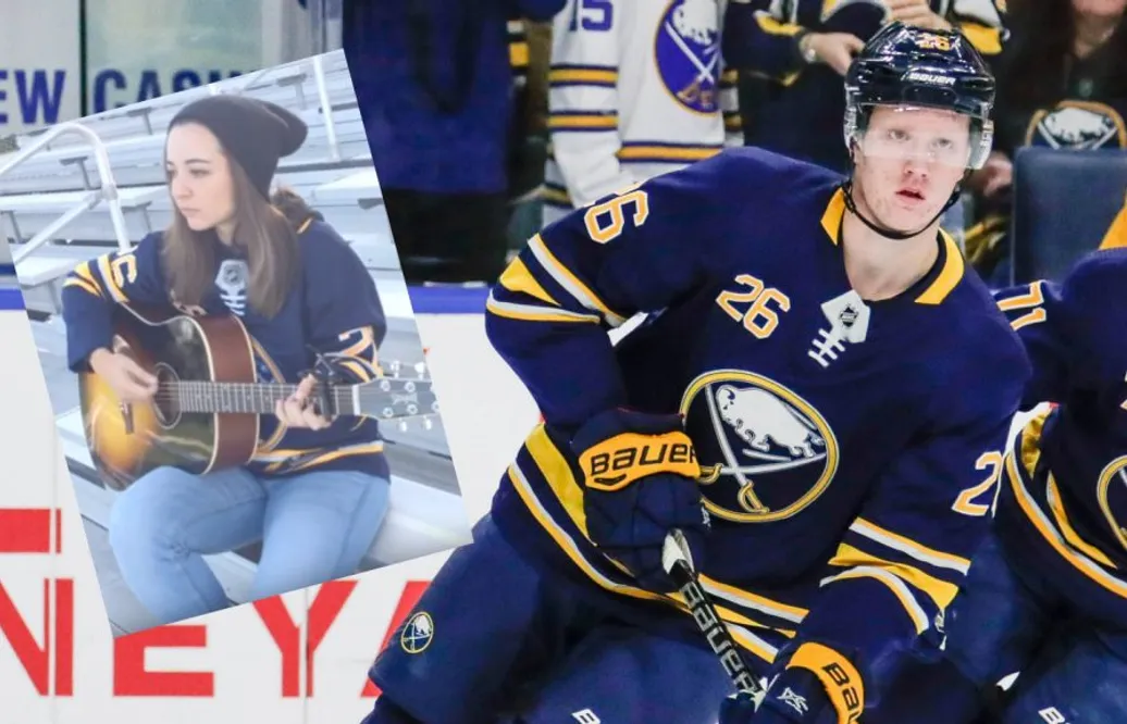 VIDEO: Sabressupporterns stämningsfulla hyllning till Rasmus Dahlin
