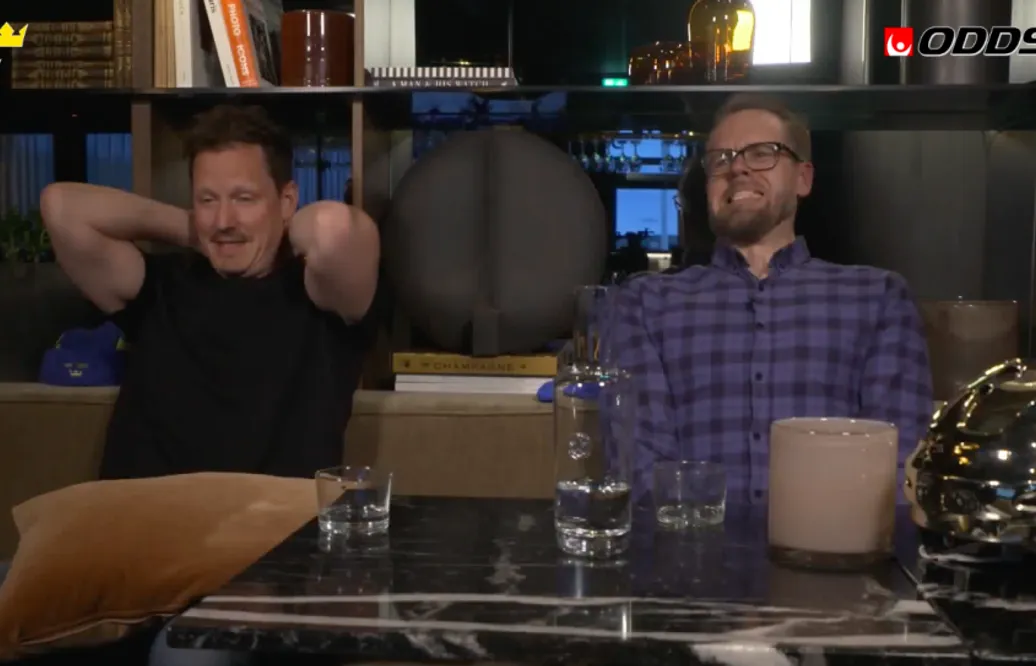 TV: Warg och Bodin reagerar på Lettlands skräll